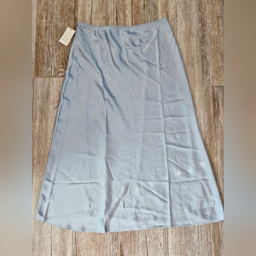 Women's Maxi Slip Skirt - Picture 2 of 3
